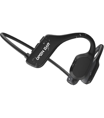mojawa Run Plus Bone Conduction Headphones, Open-Ear Bluetooth